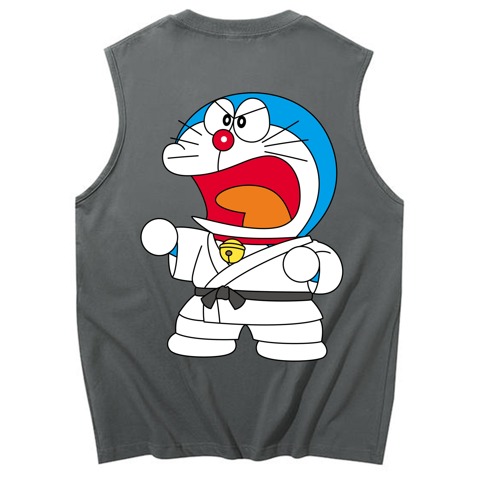 （画像用） ドラえもん Doraemon コットン100％タンクトップ（背面プリント）